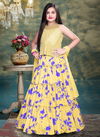 Yellow Colour JANIYA New Exclusive Festive Wear Poly Rayon Fancy Lehenga Choli Collection JANIYA 06